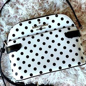 Kate Spade Staci Polka Dot Dome Crossbody Bag